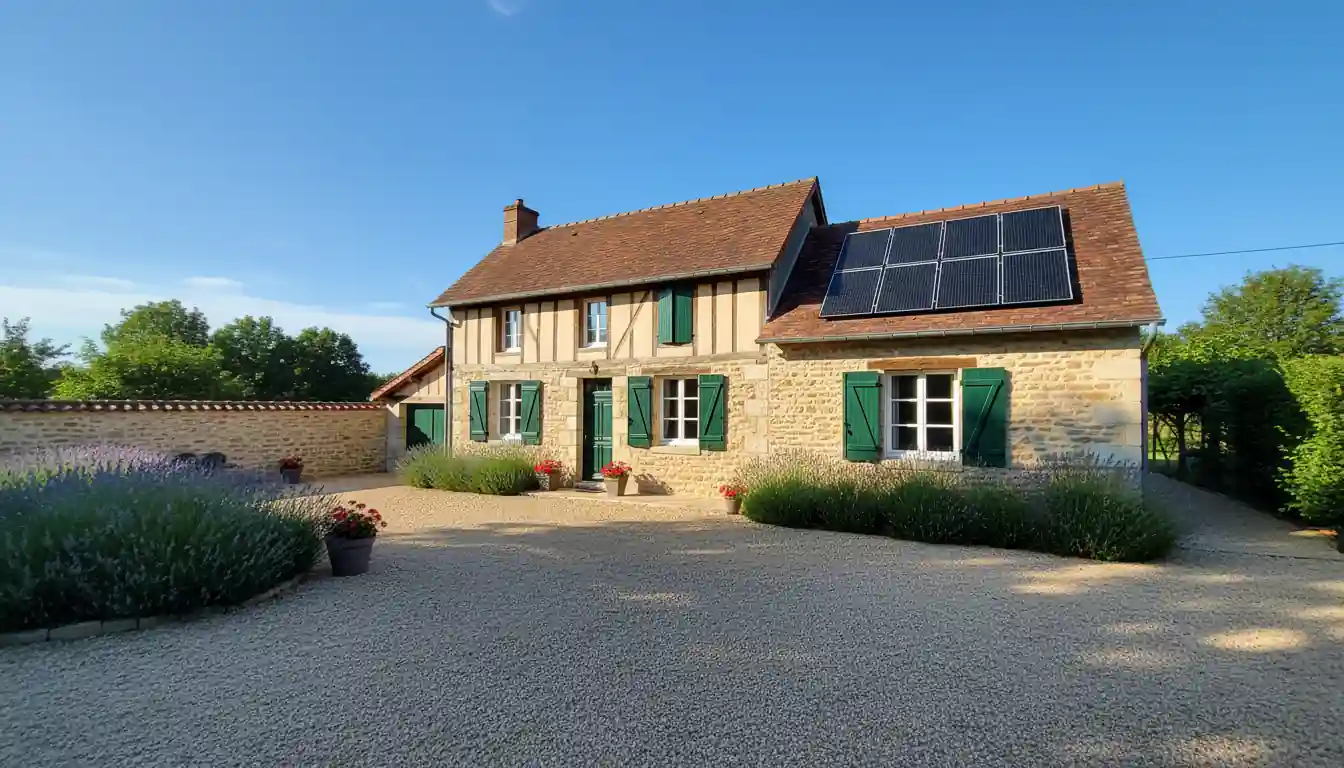 Installation de Panneaux Solaires à Fronsac, Le Bourg