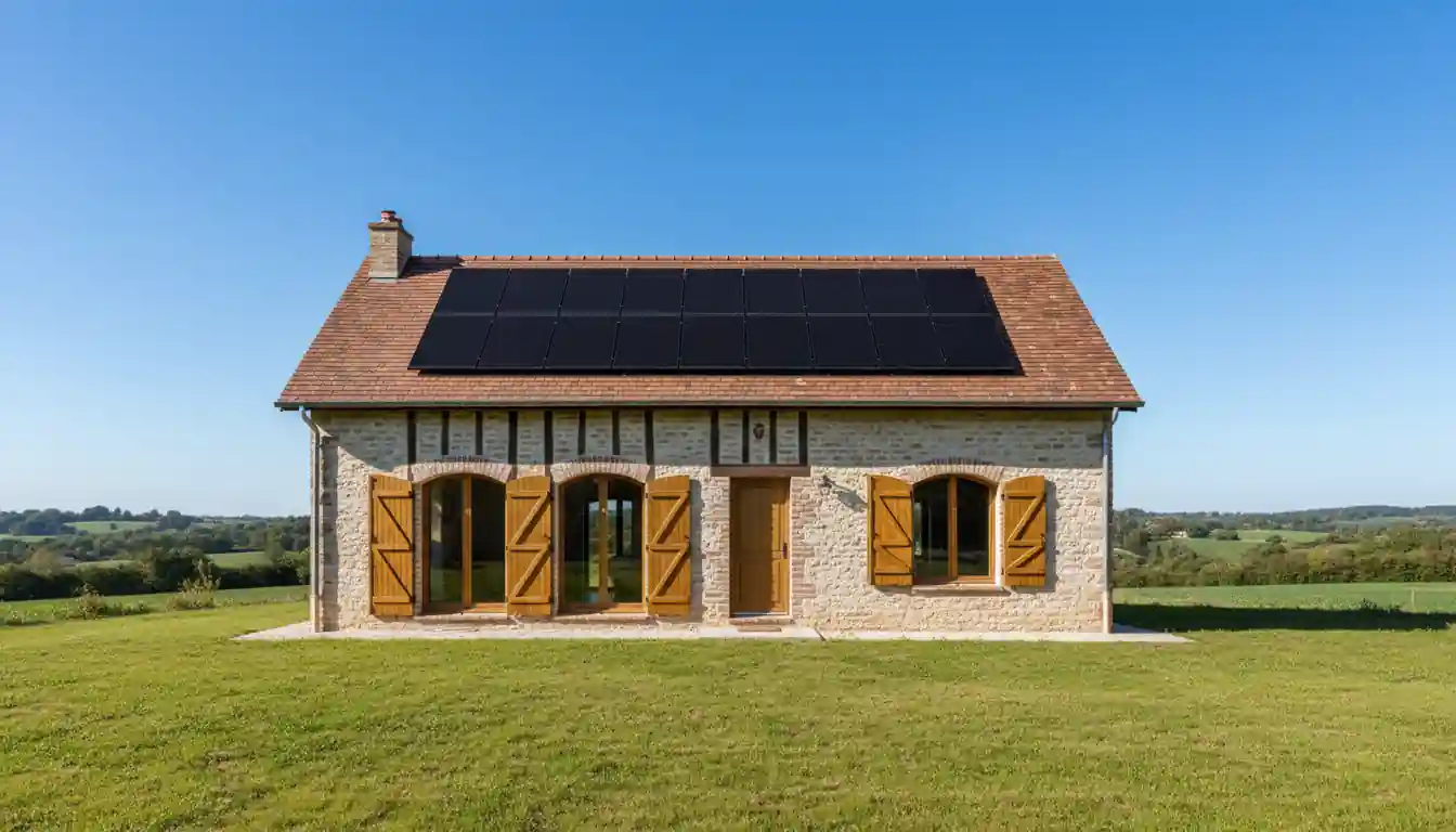 Installation de Panneaux Solaires à Fronsac, Les Terrasses